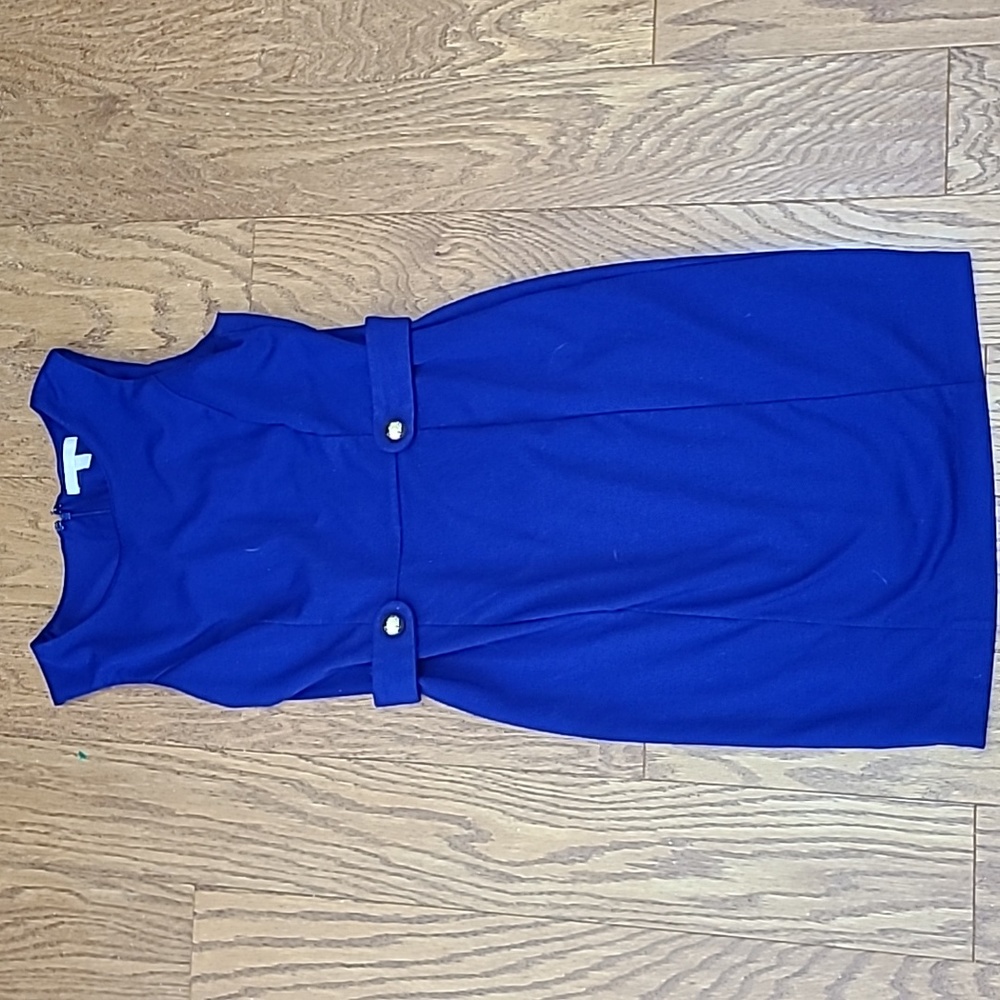 Banana republic royal purple sleeveless dress size 6